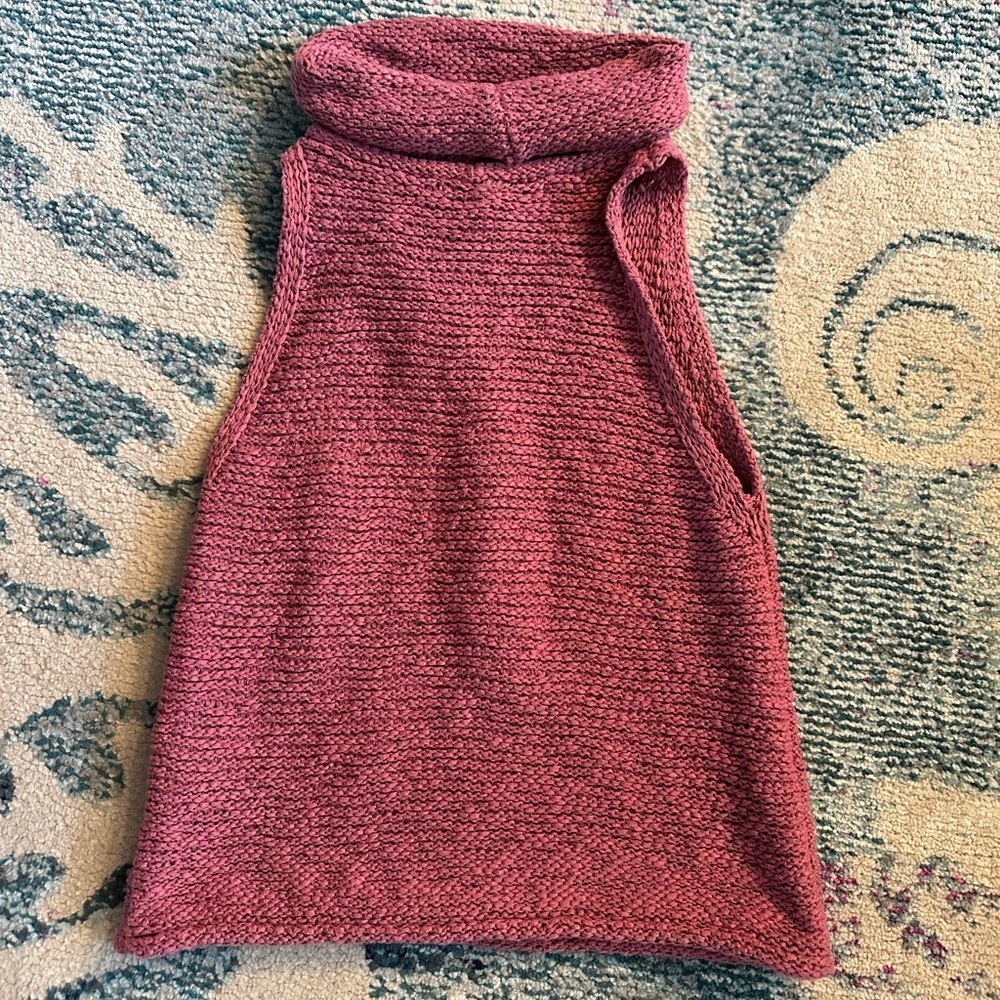Anthropologie Pilcro Turtleneck Sweater Tank Small - Picture 6 of 6